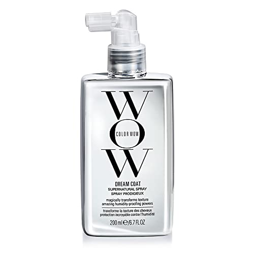 COLOR WOW Dream Coat Supernatural Spray, 1.7 fl oz – Keep Your Hair Frizz-Free and Shiny No Matter the Weather with Award-Winning Anti-Humidity Spray