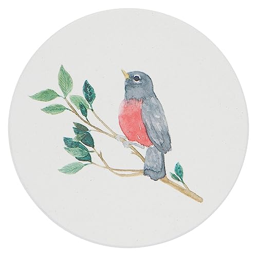 Now Design Set of 4 Soak Up Coasters, Birdsong