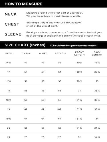 Van Heusen Men's FIT Short Sleeve Dress Shirts Poplin Solid (Big and Tall), Black, 17.5" Neck