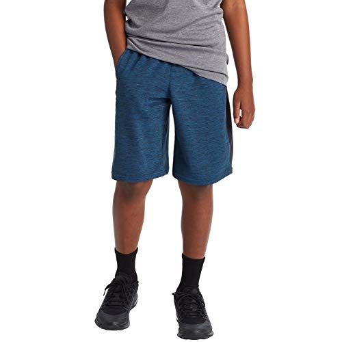 Champion C9 Boys' Heather Shorts-9" Inseam Blue/Gray