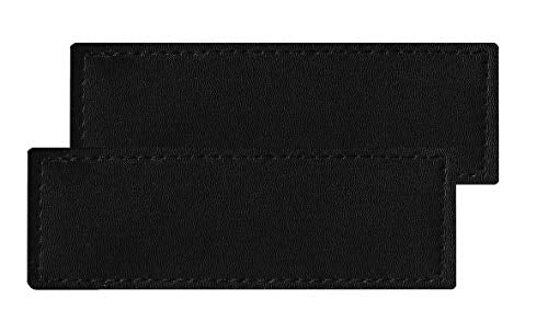 Dogline Blank Vest Patches – Removable Blank Patch 2-Pack with Reflective Printed Letters for Support Therapy Dog Vest Harness Collar or Leash X-Small