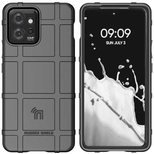 Case for Motorola ThinkPhone (2023), Nakedcellphone Special Ops Tactical Armor Rugged Shield Protective Cover [Anti-Fingerprint, Matte Grip Texture] - Black