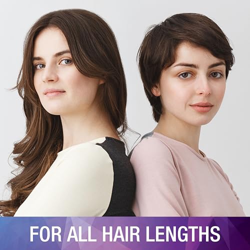 Conair Salon Results Hairbrush - Hair brush for Men and Women - Detangling - suitable for all hair types -features Nylon Bristles - Pink/Black