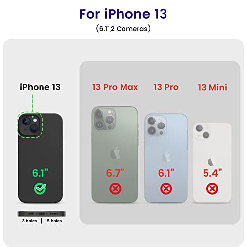 OTOFLY Designed for iPhone 13 Case, Silicone Shockproof Slim Thin Phone Case for iPhone 13 6.1 inch Stone