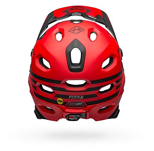 Bell Super DH MIPS Adult Mountain Bike Helmet - Matte Blue/Crimson (2022), Medium (55-59 cm)