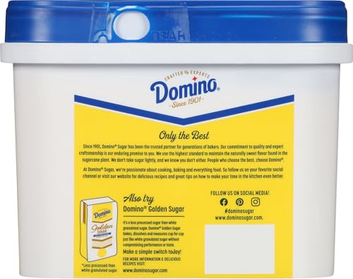 Domino® Sugar 3.5 lb Easy Baking Tub, Premium Pure Cane Granulated Sugar
