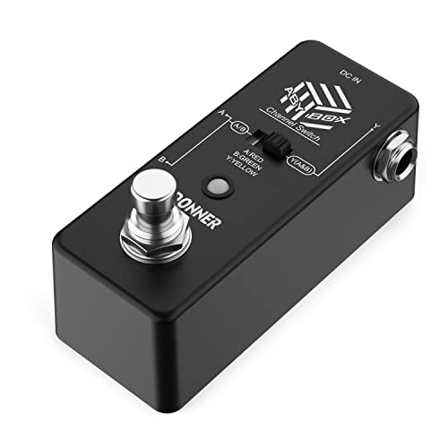 Donner Triple Looper Guitar Pedal, 90 mins Looping Time Loop Pedal with Screen, 3 Loops Looper Pedal with Unlimited Overdubs Undo/Redo