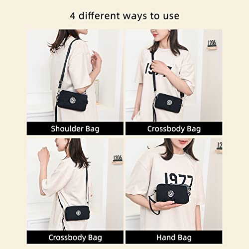 Onefeel Lightweight Small Crossbody bags Mini Handbag Cell Phone Purses Clutch Purse Travel Pouch Shoulder Bag for Women