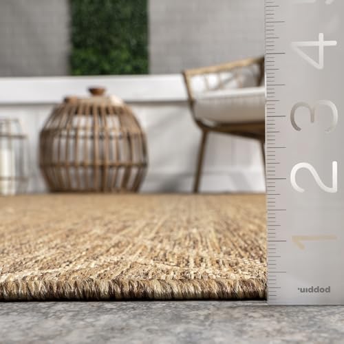 nuLOOM Sherilyn Geometric Indoor/Outdoor Area Rug, 9' 6" x 12', Beige