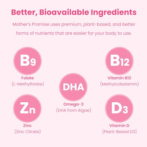 Prenatal Vitamin Gummies with DHA | Vegan Prenatal Vitamins for Women with Omega 3, Methylfolate, Choline & D3, Pregnancy Vitamins for Fetal Development | Gummy Multivitamin Supplement, 120 Count