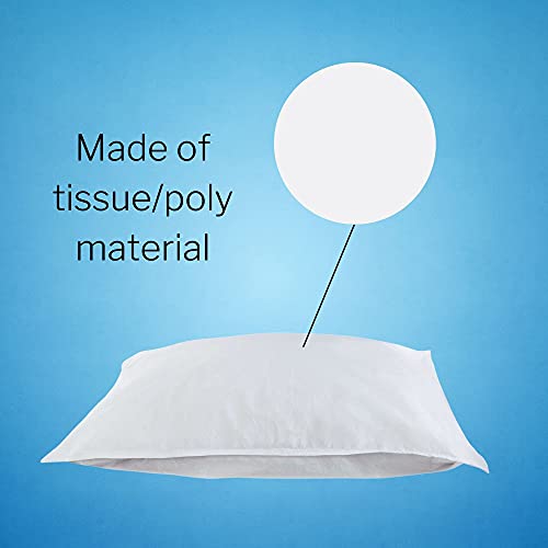 McKesson Single-Use Pillowcase, Disposable Pillow Case, Standard Size, White, 21 in x 30 in, 100 Count