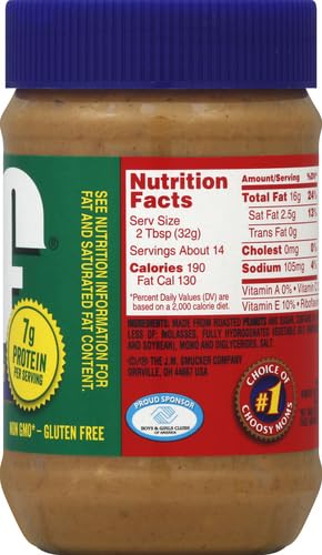 Jif Extra Crunchy Peanut Butter, 16 Ounces