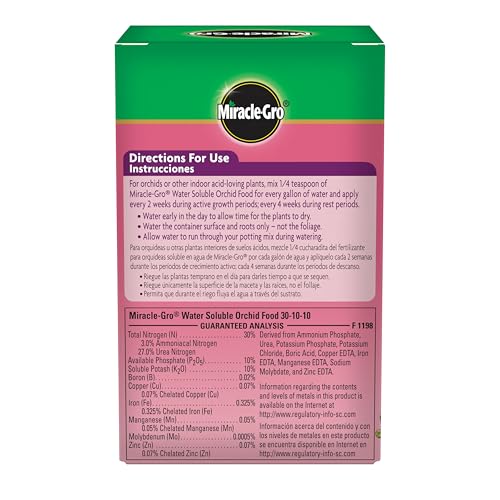 Miracle-Gro Orchid Care Bundle, Includes Potting Mix and Plant Food Mist, For Indoor and Outdoor Container Orchids