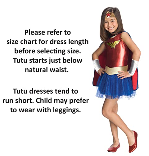 Rubie's Justice League Child's Wonder Woman Costume Tutu Dress, Small