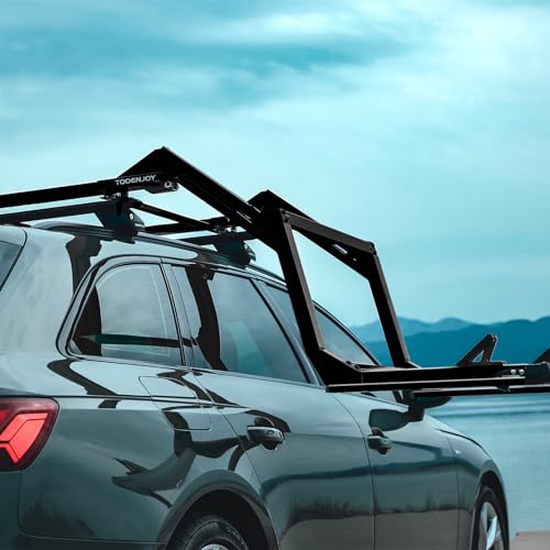 TOOENJOY Elevate Lift Assist Roof Rack, SUV Bike Kayak Carrier Elevating Assist Camping Multiple Loading