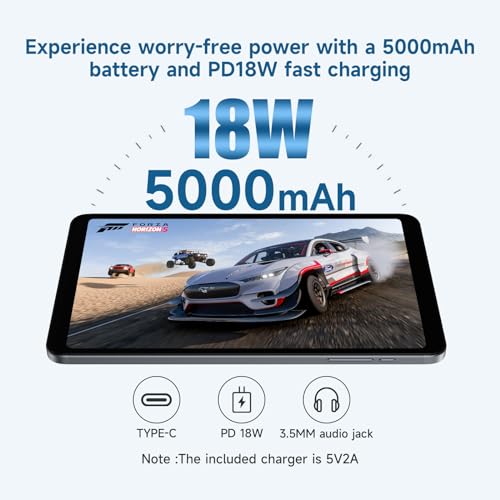 ALLDOCUBE iPlay50 Mini Pro NFE 8.4 inch Tablet,16GB(8+8) RAM 128GB ROM 512GB Expandable, Helio G99 Android Tablet with Widevine L1, 1920×1200 FHD+ Android 13 Tablet, 5MP/13MP 4G LTE GPS Bluetooth 5.2