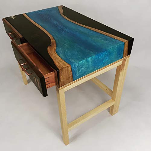 TotalBoat-510825 High Performance Epoxy Kit, Crystal Clear Marine Grade Resin and Hardener for Woodworking, Fiberglass and Wood Boat Building and Repair (Gallon, Medium)