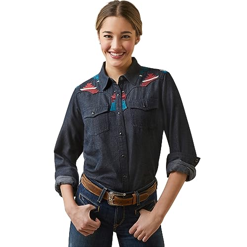 Ariat Women's Dutton Shirt, Rinsed