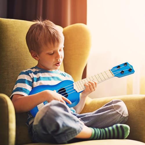 Kids Toy Classical Ukulele Guitar Musical Instrument, Blue