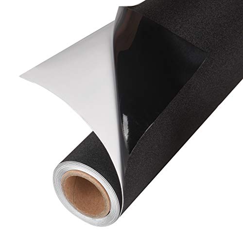 Total Blackout Window Film: 100% Light Blocking, Room Darkening Static Cling - No Residue Film for Privacy, Home Security, and Day Sleep - Easy Removal UV Prevention Treatment (17.5 x 160 inches)