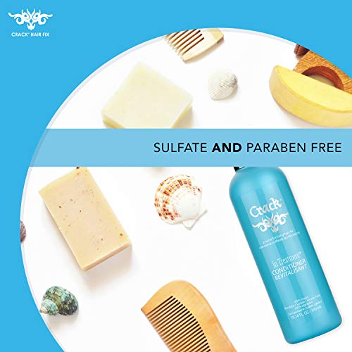 Crack HAIR FIX Conditioner - Nourishing and Hydrating Conditioner Create To Detangle, Tame, And Improve The Resiliency Of Your Hair