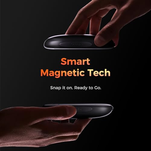 OCOOPA UT3 PRO Hand Warmers Rechargeable 2 Pack, Magnetic Double-Sided Heating with Larger Surface, Long Lasting Warmth Up to 9 Hours, 4 Heat Levels, Max 136℉, Men Tech Gift for Hunting,Camping
