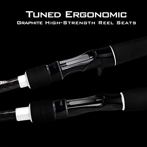 KastKing Perigee II Fishing Rods, Casting Rod 7ft - Medium Heavy - Fast - Two Pieces One Tip Rod