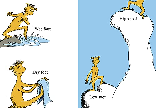 The Foot Book: Dr. Seuss's Wacky Book of Opposites