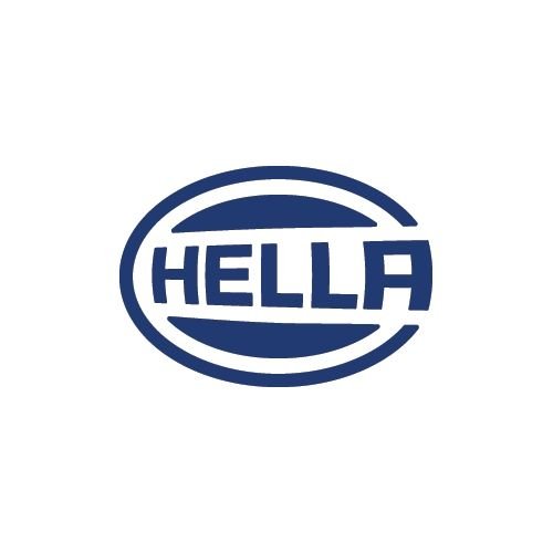 HELLA H31631021 Supertone 12V High Tone Horn with Red Protective Grill, Single Horn