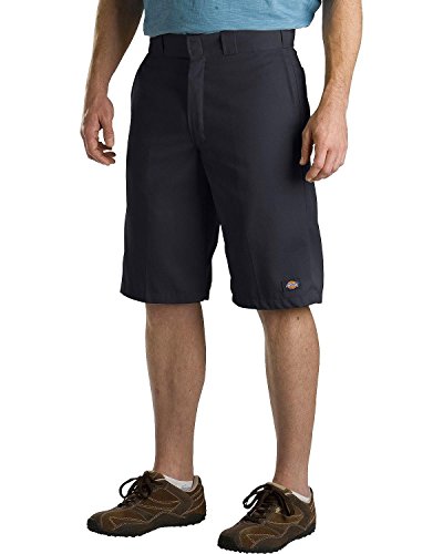 Dickies mens 13-inch Relaxed-fit Multi-pocket Short work utility pants, Black, 30 US
