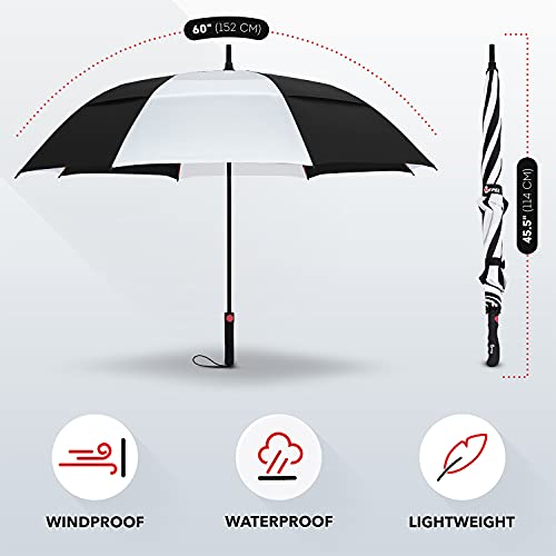 Repel Umbrella Windproof Travel Umbrellas for Rain - Easy Auto Open Close, Durable & Compact Umbrella, Strong Fiberglass Frame, Waterproof Canopy - Backpack, Purse, Portable Umbrella for Travel