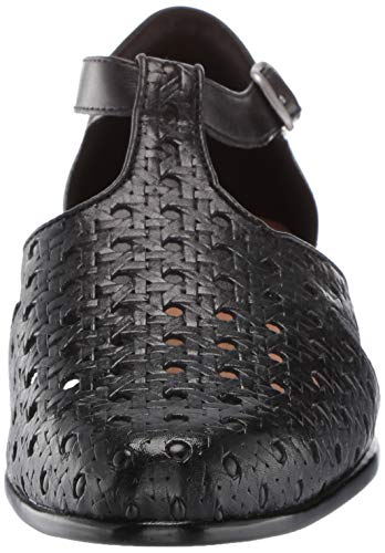 Trotters Women's Leatha Open Weave Sandal, Navy, 11.0 N US