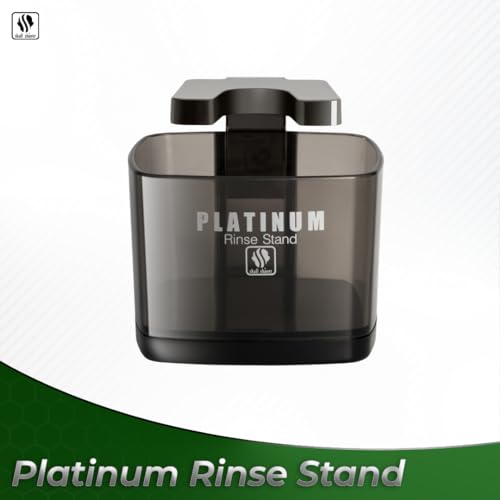 Skull Shaver Platinum Rinse Stand - Ultimate Cleaning Solution for Pitbull & Butterfly Shavers