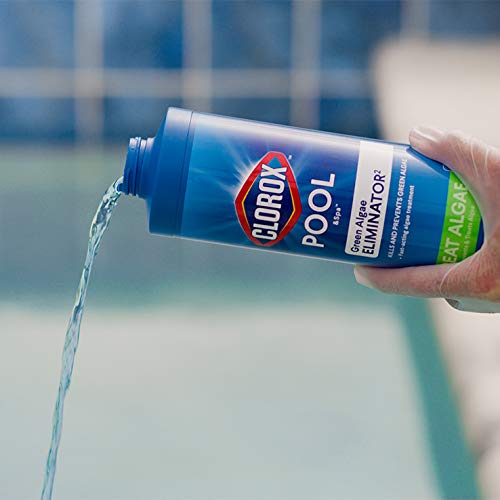 Clorox® Pool&Spa™ Swimming Pool Algaecide, Prevents and Treats Pool Algae, Non-Foaming, 1 Quart (Pack of 1)