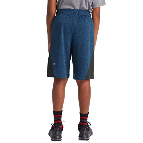 Champion C9 Boys' Heather Shorts-9" Inseam Blue/Gray