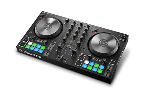 Native Instruments Traktor Kontrol S2 Mk3 DJ Controller, Black (25421)