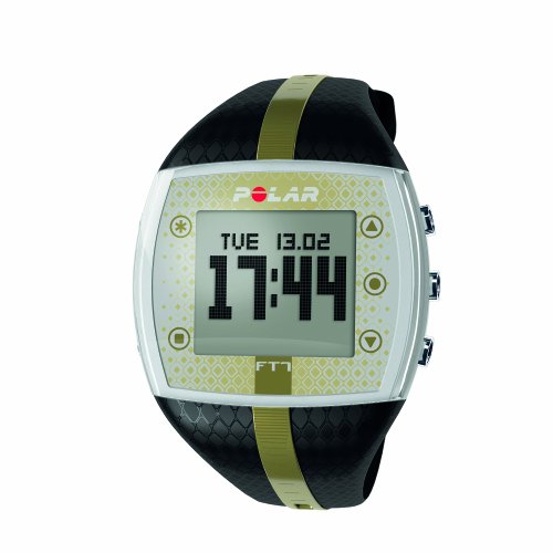 Polar FT7 Women's Heart Rate Monitor Watch (Black / Gold)