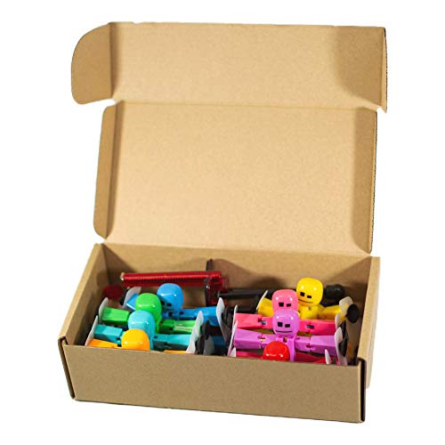 Zing Stikbot 8 Solid Pink/Yellow/Light Blue/Green/Dark Blue/Purple/Orange/Red Color and Red Tripod (TST888SCTP)