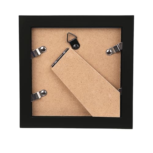 wyooxoo 5x7 Picture Frames Set of 4 Made Of Solid Wood White Photo Frames Colorful Frame with HD Plexiglass, Wall or Tabletop Display