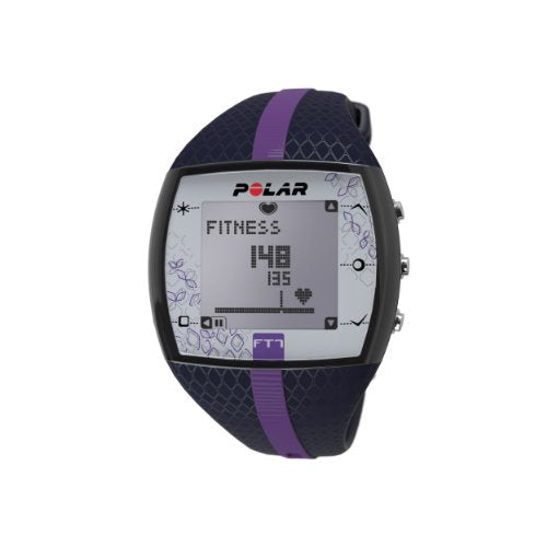 POLAR FT7 Heart Rate Monitor Workout Watch, Blue/Lilac