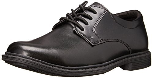 Stacy Adams Austin Plain Toe Uniform Dress/Casual Lace-up Uniform Oxford Shoe (Little Kid/Big Kid),Black,1 M US Little Kid