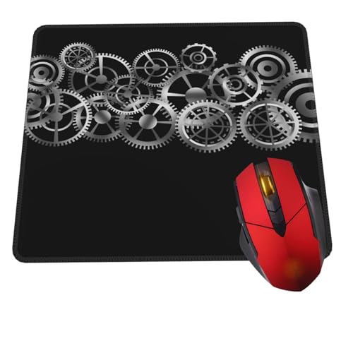 Mouse Pad Fitness Dumbbells Kettlebell Mouse Pads for Desk Non-Slip Rubber Base Square Gaming Pads Mousepad Mouse Mat for Computer Home Office