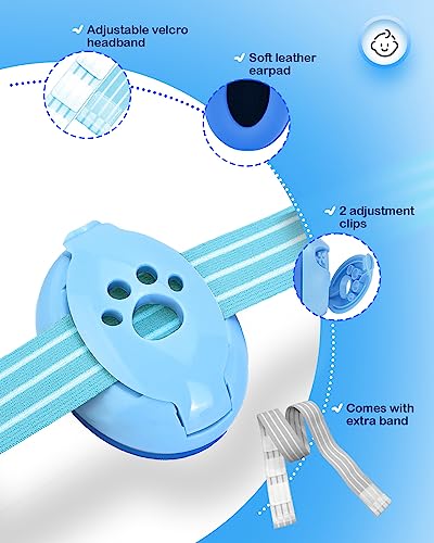 ZOHAN EM001 Baby Ear Muffs Noise Canceling Protection Headphones for Toddler and Infant Up to 36 Months - CE & CPC Certified with Replacement Headband