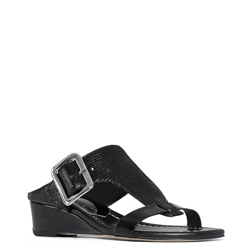Donald Pliner Women's Casual Low Wedge Sandal, Saddle, 10