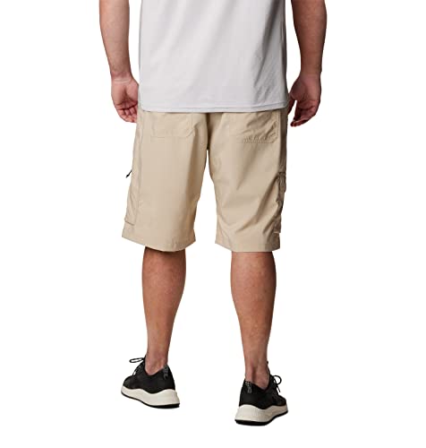 Columbia Men's Silver Ridge Utility Cargo Short, City Grey, 42