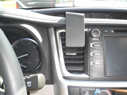 Scosche ProClip Center Dash Mount Compatible with 2014-2019 Toyota Highlander with StuckUp Universal Phone Mount Bundle