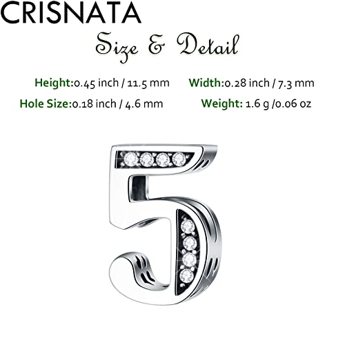 32 Birthday Charms fits Pandora Wedding Bracelet, 925 Sterling Silver 32nd Anniversary CZ Beads, Number 32 Years Old Gifts for Christmas/Valentines Day/Bridal