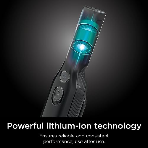 Shark WV201BK WANDVAC Cordless Hand Vac, Lightweight & Portable at 1.4 lbs. with Powerful Suction, Charging Dock, One-Touch Empty for Car & Home,Mattress,Duster Crevice Tool Included,Black(Pack of 1)