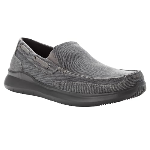 Propét Men's Viasol Shoe, Grey, 09 3E US