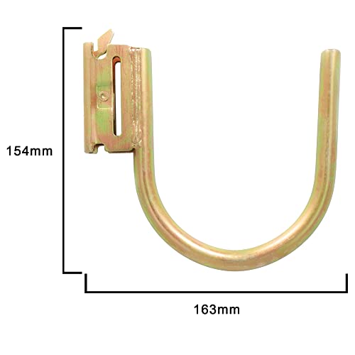 VIRTIONZ E Track J Hooks E Track Accessories for Enclosed Trailer,Workshop & Garage,Maximum Load 1400 Pounds -10PACK